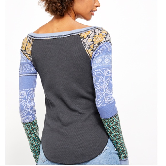 SALE ⏬ NWT Free People Bright Side Thermal - Picture 7 of 11